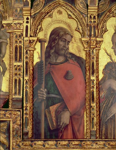 St. James (Detail) von Carlo Crivelli